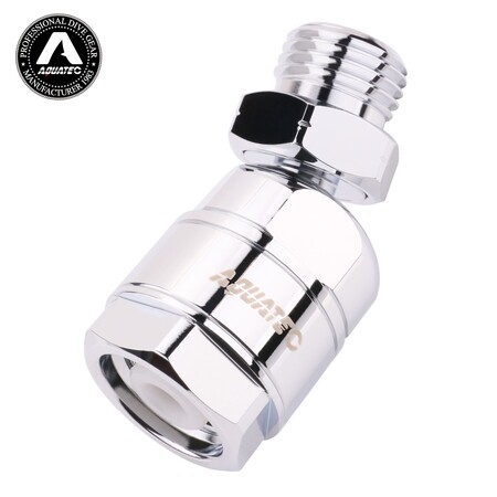 AQUATEC SW-15 180 fokos légzőautomata-forgócsatlakozó elölnézeti közeli képe